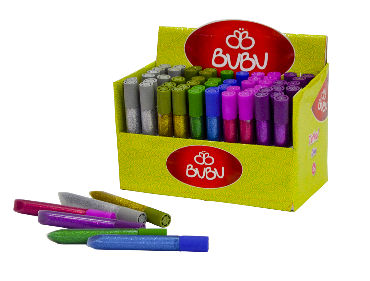 Bu-Bu Simli Yapıştırıcı 13gr Yeşil