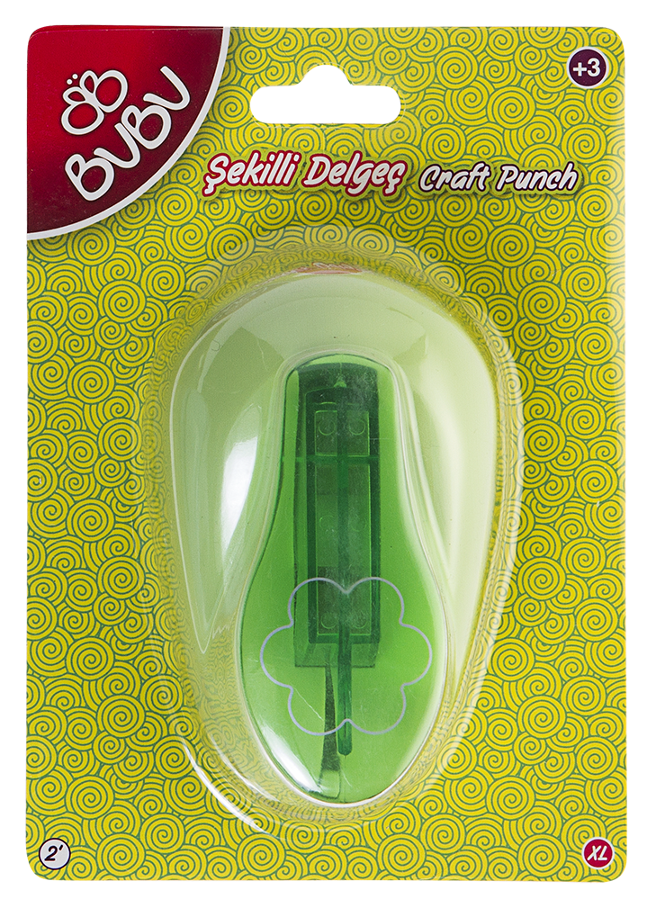 Bu-Bu Şekilli Delgeç 2'' Çiçek