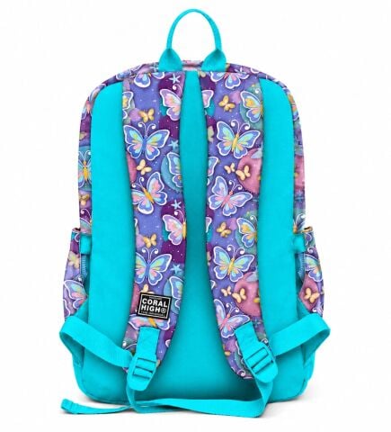 Coral High Kids Kelebek Desenli 4'lü Okul Seti