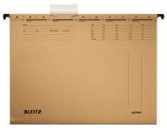 Leitz 1915 Askılı Dosya Telsiz 10'lu Kraft Renk