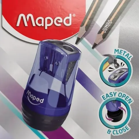 Maped Tonic Çift Delikli Plastik Kalemtıraş
