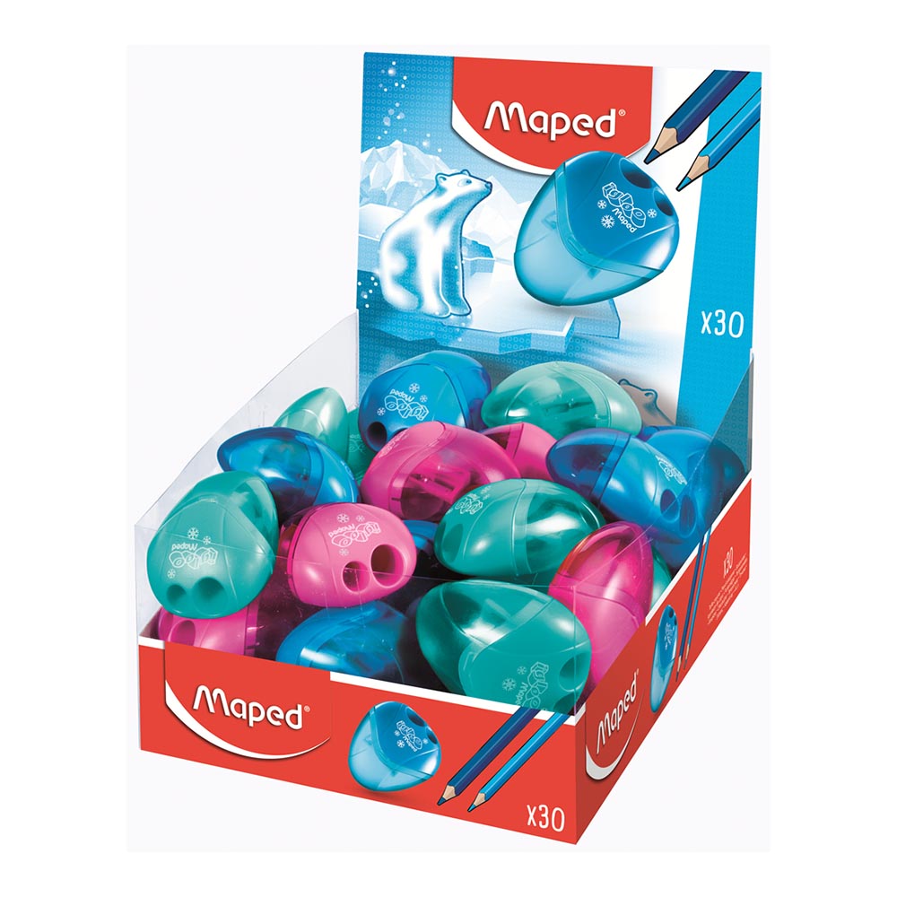 Maped I-Gloo Çift Delikli Plastik Kalemtıraş