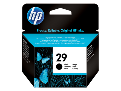 HP 29 Büyük Siyah Orijinal Mürekkep Kartuşu (51629AE)