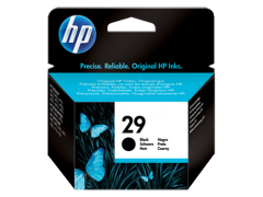 HP 29 Büyük Siyah Orijinal Mürekkep Kartuşu (51629AE)