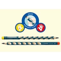 Stabilo EASYgraph Ergonomik Kurşun Kalem Metalik Sağ El
