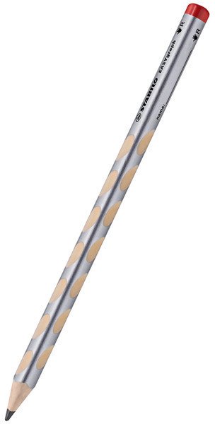 Stabilo EASYgraph Ergonomik Kurşun Kalem Metalik Sağ El