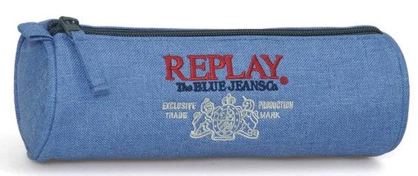 Replayl Yuvarlak Kalem Kutusu Blue