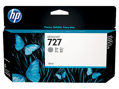 HP 727 130 ml Gri Designjet Mürekkep Kartuşu (B3P24A)