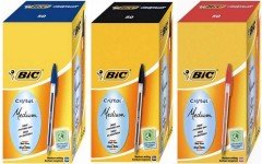 Bic Cristal Medium Tükenmez Kalem Mavi 50'li Kutu