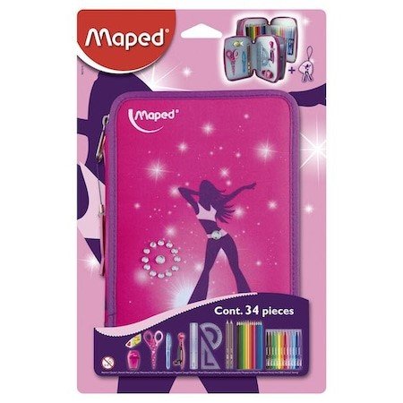 Maped İçi Dolu Kalem Çantası-Dansçılar