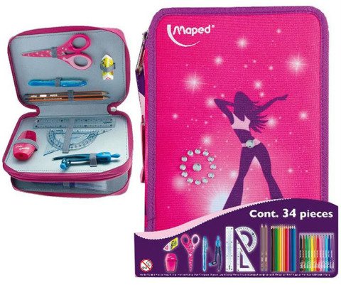 Maped İçi Dolu Kalem Çantası-Dansçılar