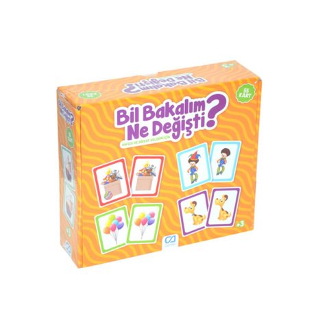 Bil Bakalım Ne Değişti Hafıza Kart Oyunu