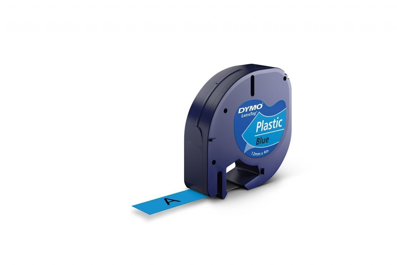 DYMO LetraTag Plastik Şerit (12 mm X 4 mt) Mavi (59426) S0721650