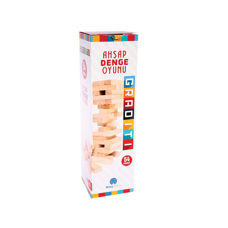 Graditi Ahşap Denge Oyunu (Küçük Boy)