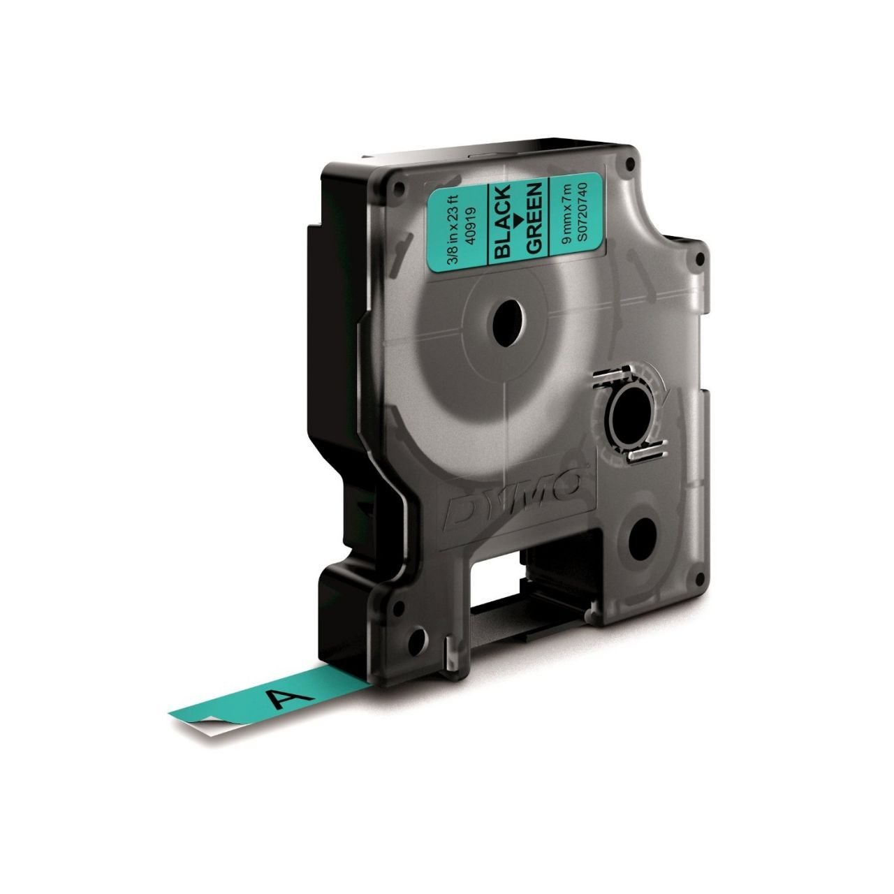DYMO D1 Yedek Şerit 9 mm x 7 mt Yeşil/ Siyah (40919) S0720740
