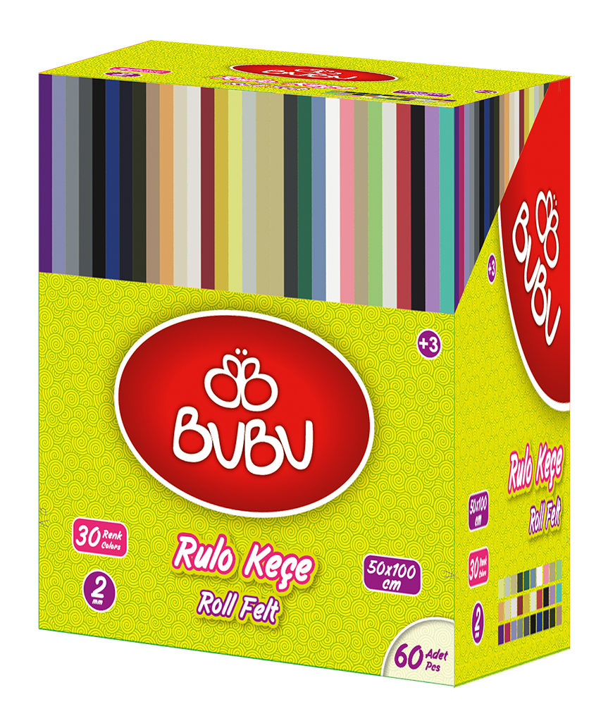 Bu-Bu Keçe 50*100 Rulo