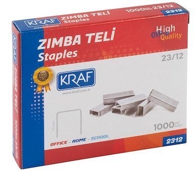 Kraf Zımba Teli 23/12 1000'li