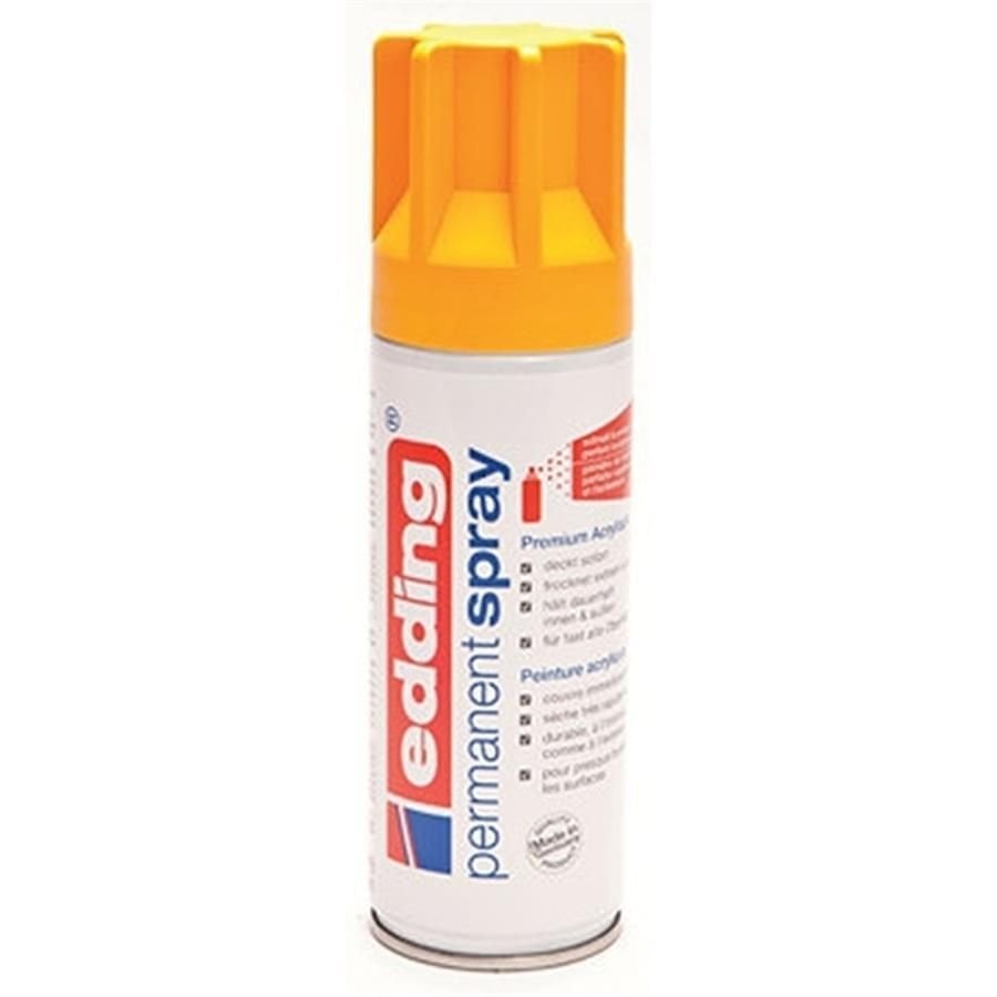 Edding E-5200 Permanent Akrilik Sprey Boya Sunny Yellow B906