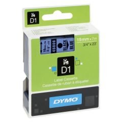 DYMO D1 Yedek Şerit 19 mm x 7 mt Mavi/ Siyah (45806) S0720860