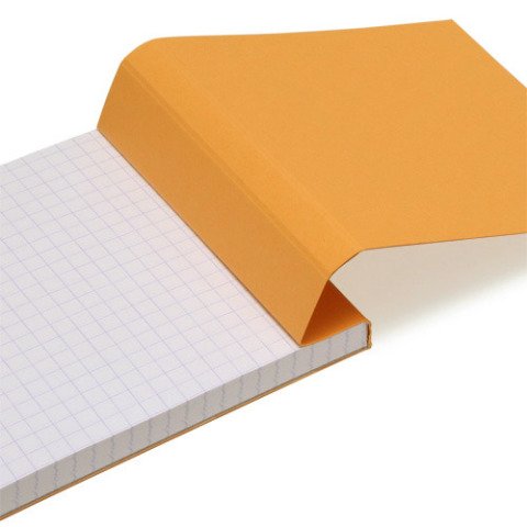 Rhodia 14.8x21 Turuncu Kapak Çizgisiz Bloknot 80 Sayfa