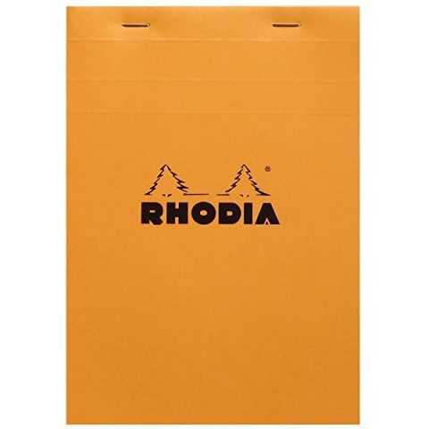 Rhodia 14.8x21 Turuncu Kapak Kareli Bloknot 80 Sayfa