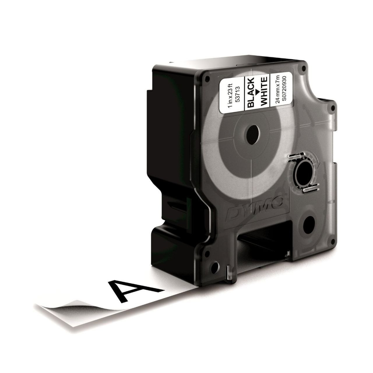 DYMO D1 Yedek Şerit 24 mm x 7 mt Beyaz/ Siyah (53713) S0720930