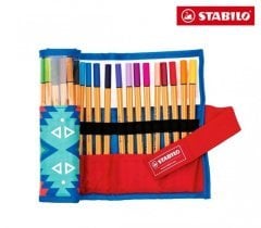 Stabilo Point 88 İnce Uçlu Keçeli Kalem Festival Rollerset 25 Renk