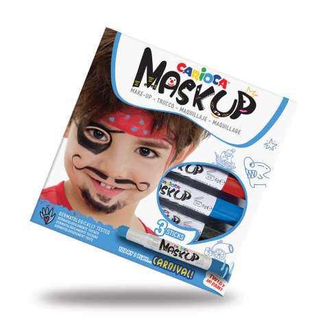 Carioca Yüz Boyası 6Gr 3 Renk Carnaval