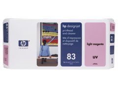 HP 83 Açık Macenta UV Baskı Kafası ve Baskı Kafası Temizleyicisi (C4965A)