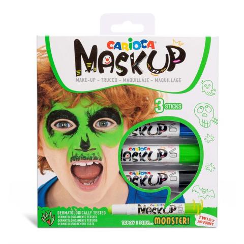 Carioca Yüz Boyası 6Gr 3 Renk Monster
