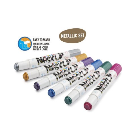 Carioca Yüz Boyası 6Gr 3 Renk Metalik