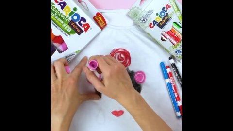 Carioca Temperello Stick Kumaş Boyama Kalemi 12 Renk