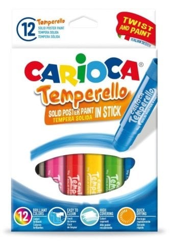 Carioca Temperello Stick Poster Boyama Kalemi 12 Renk