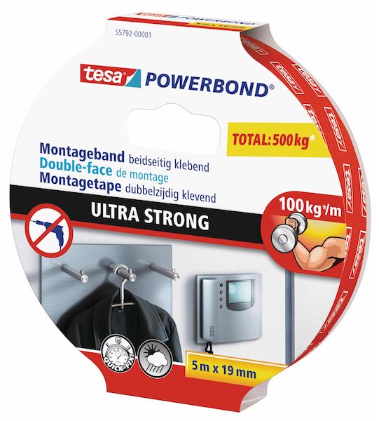 Tesa Montaj Bandı Ultra Güçlü 19mmx5m.
