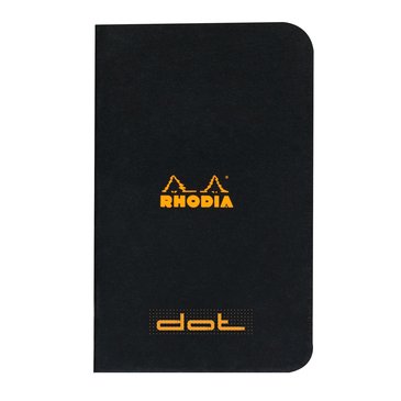 Rhodia Siyah Kapak Dot Not Defteri 7.5x12cm