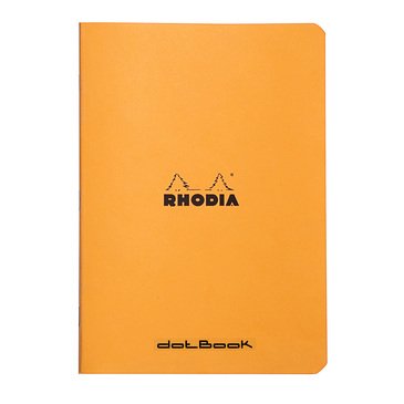 Rhodia A5 Turuncu Kapak Dot Not Defteri
