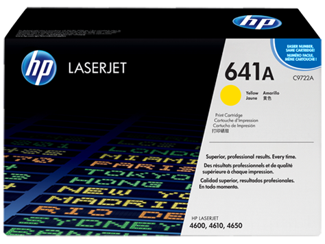 HP 641A Sarı Orijinal LaserJet Toner Kartuşu (C9722A)