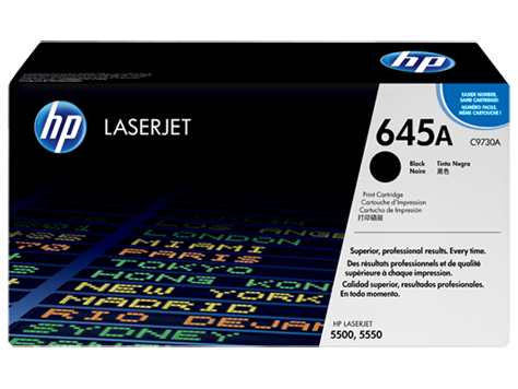 HP 645A Siyah Orijinal LaserJet Toner Kartuşu (C9730A)