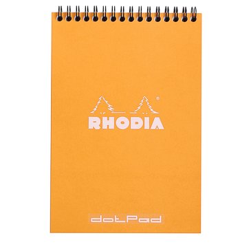 Rhodia A5 Turuncu Kapak Spiralli Dot Bloknot