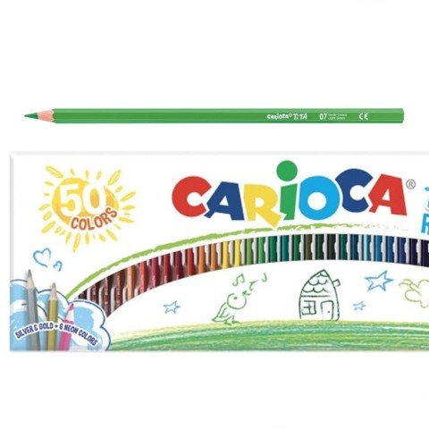 Carioca Pastel Renk Kuru Boya Seti 12\'li