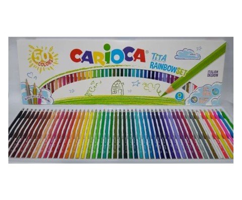 Carioca Pastel Renk Kuru Boya Seti 12\'li