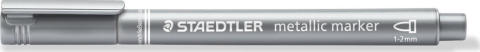 Staedtler Metalik Marker Silver 1-2mm 8323-81