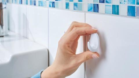 Tesa Kendinden Yapışkanlı Permanent Oval Küçük Beyaz Askı