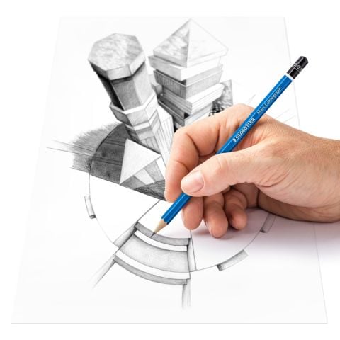 Staedtler Dereceli Kalem Mars Lumograph 12'li 6B-4H