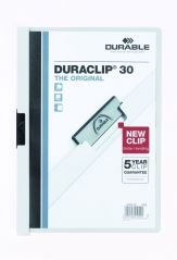 Durable Duraclip Original 30 Sayfa Kapasiteli - Beyaz