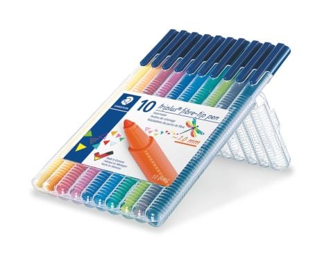 Staedtler Triplus Keçeli Kalem Seti 10 Renk