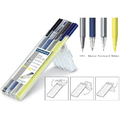 Staedtler Triplus Mobil Office Çoklu Kalem Seti 4'lü