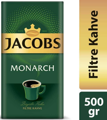 Jacobs Monarch Filtre Kahve Gold 500GR  4032551