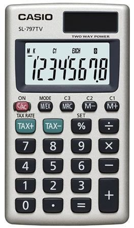 Casio SL-797TV-GD Hesap Makinesi
