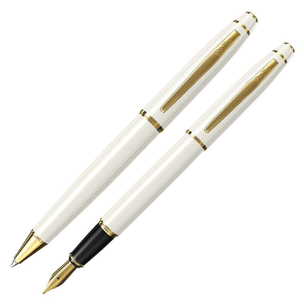Scrikss 35 Dolmakalem + Tükenmez Tk Beyaz Altın